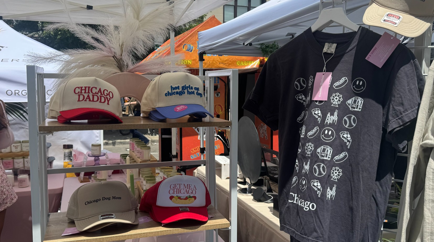 Some of Candle Babes merchandise